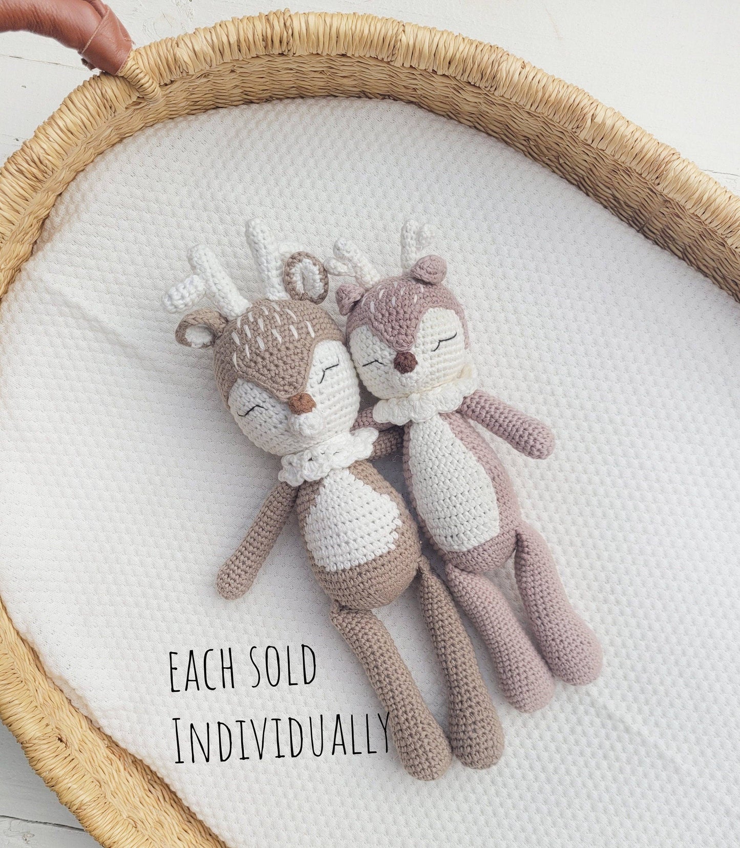 Crochet Sleepy Deer: JILL deer doll