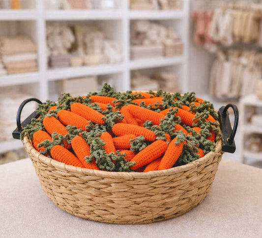 Crochet Pocket Carrots: 1 carrot