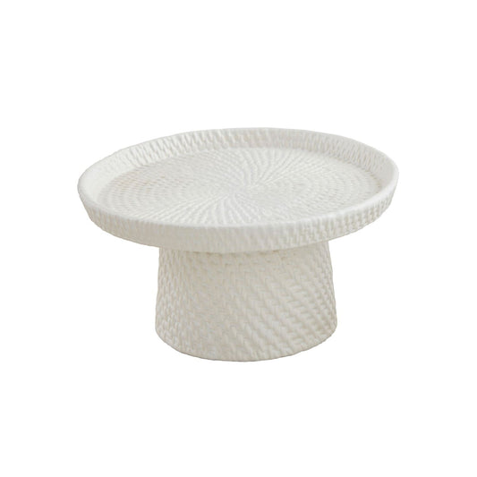 Small Woven Ceramic Pedestal