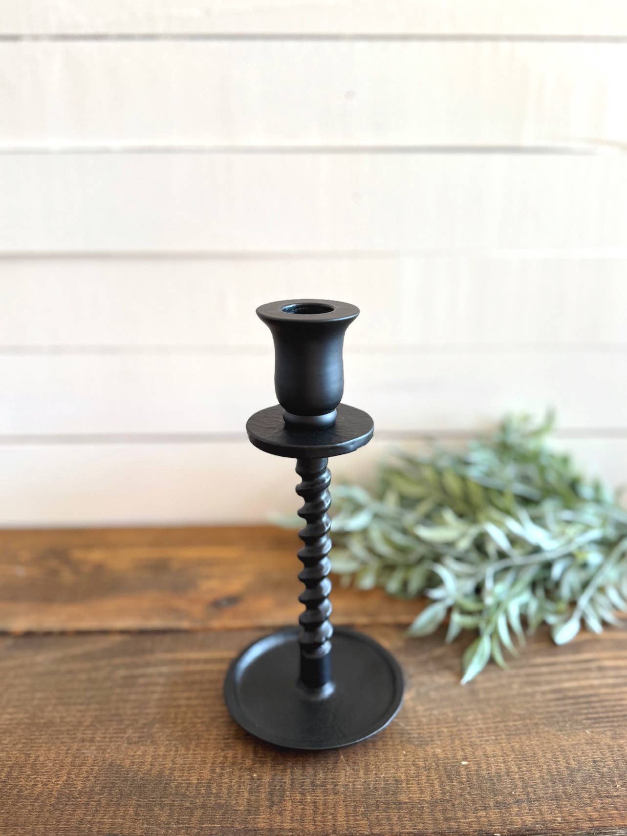 Corkscrew Taper Holder Black Small