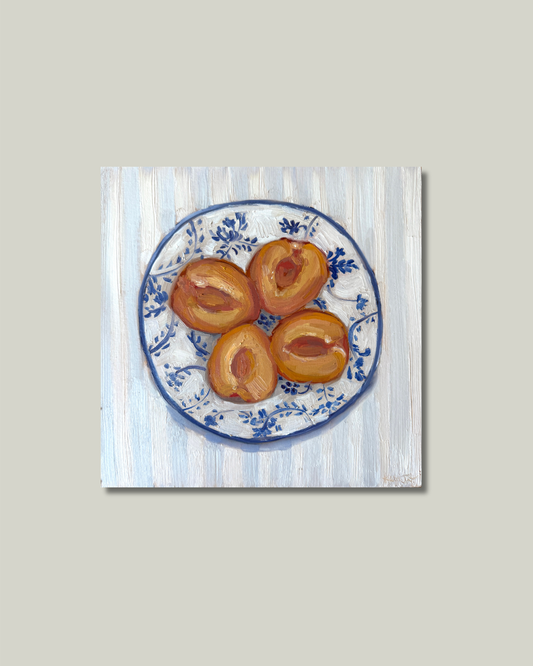 "Georgia Peaches" Print: 5x5