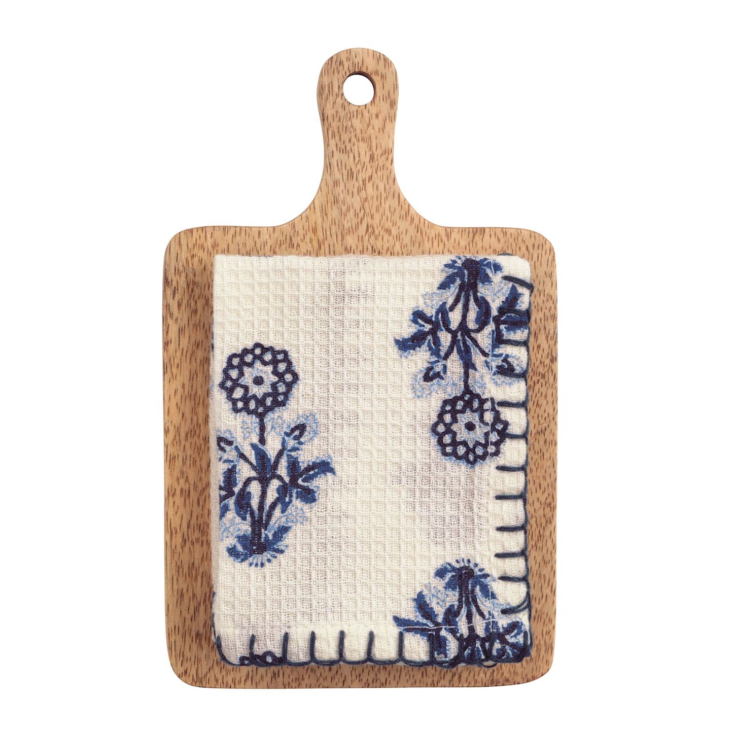 Vine Board And Towel Set
