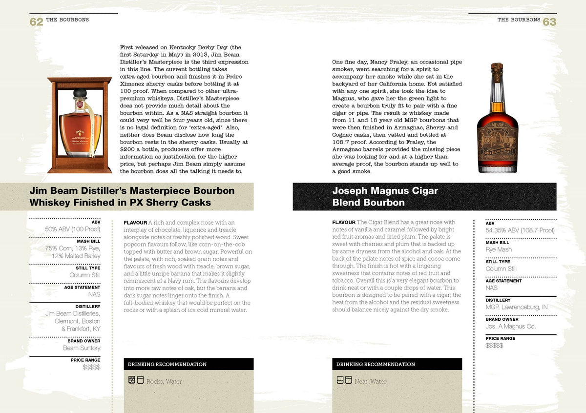 The Bourbon Bible: Hardcover