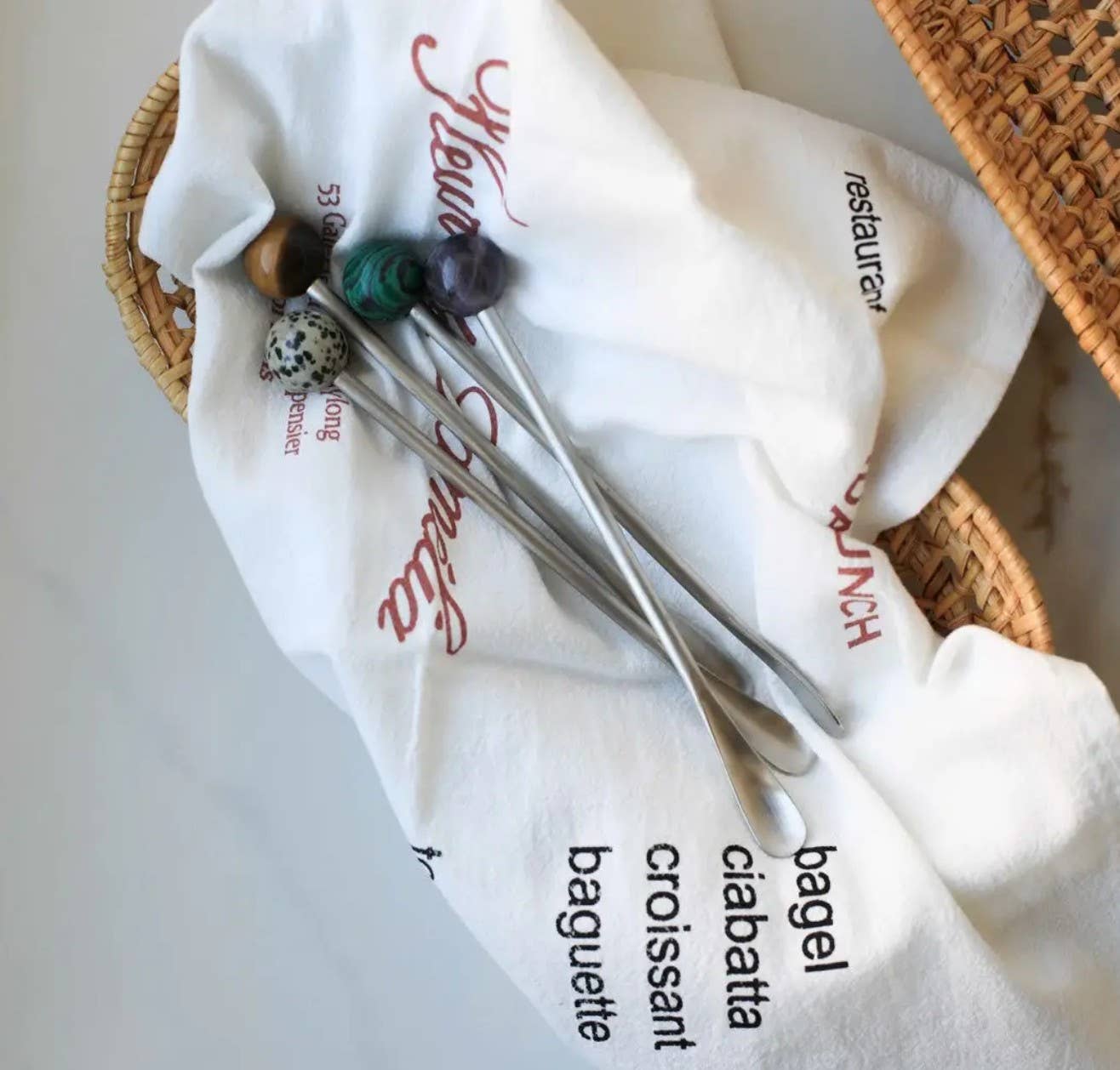 Oval Rattan Basket: Large