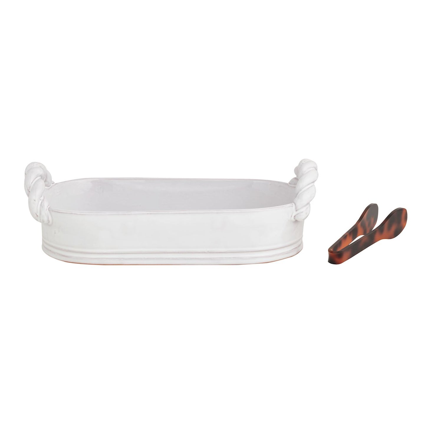 Ceramic Handle Bread Bowl