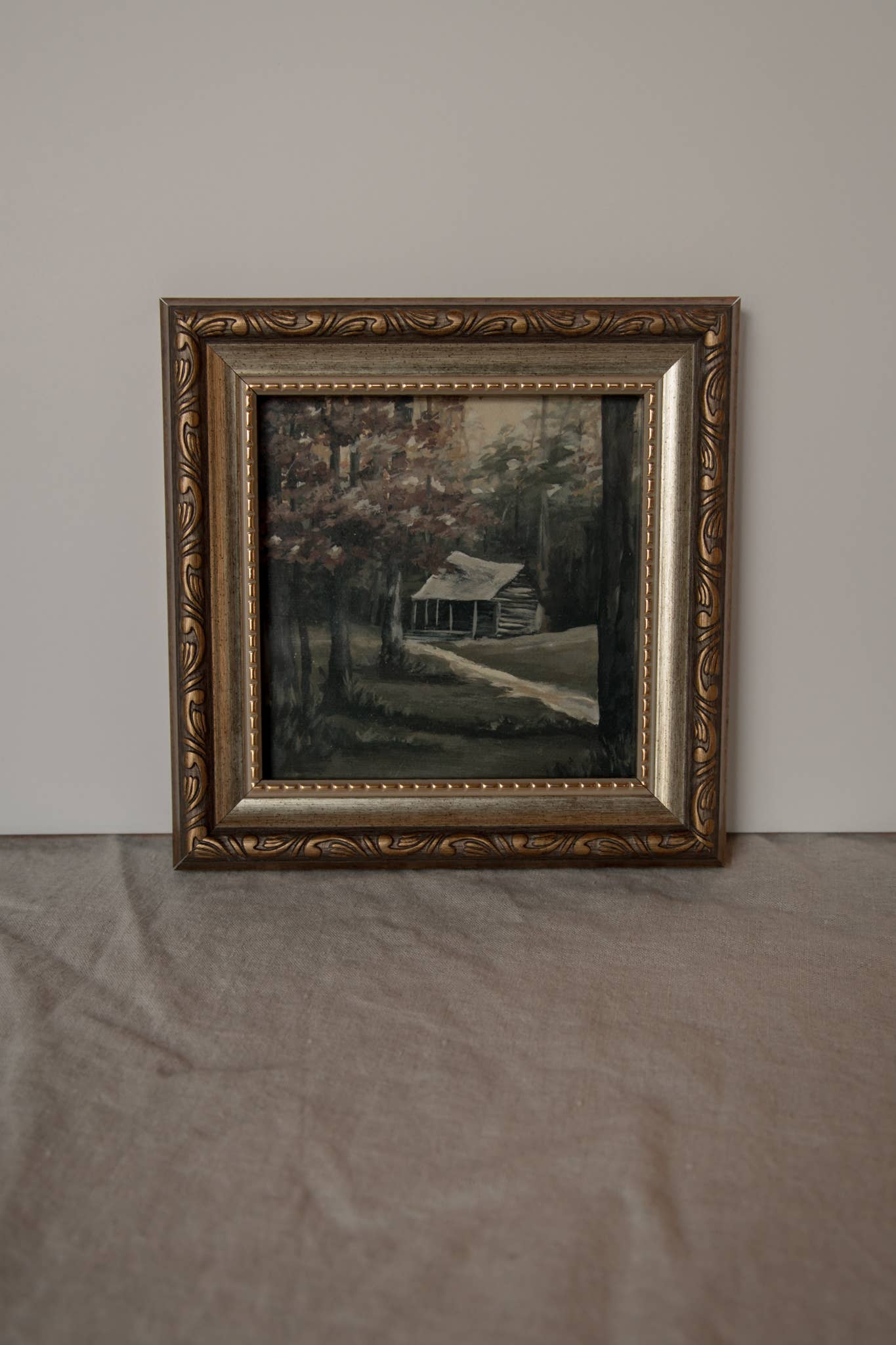 Antique Style Framed Art Print-Landscape-"Cades Cove"