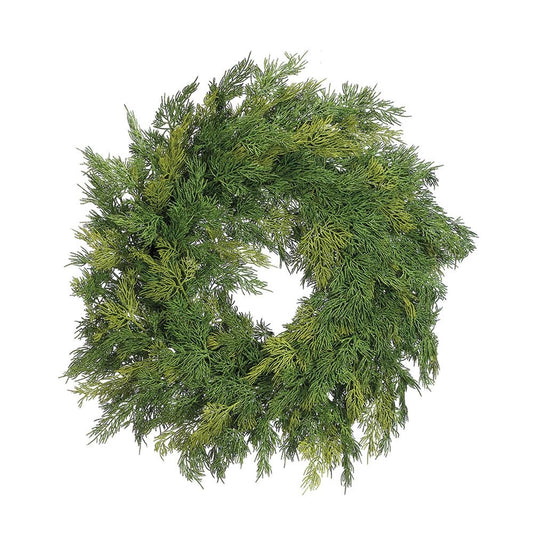24" Cedar Wreath