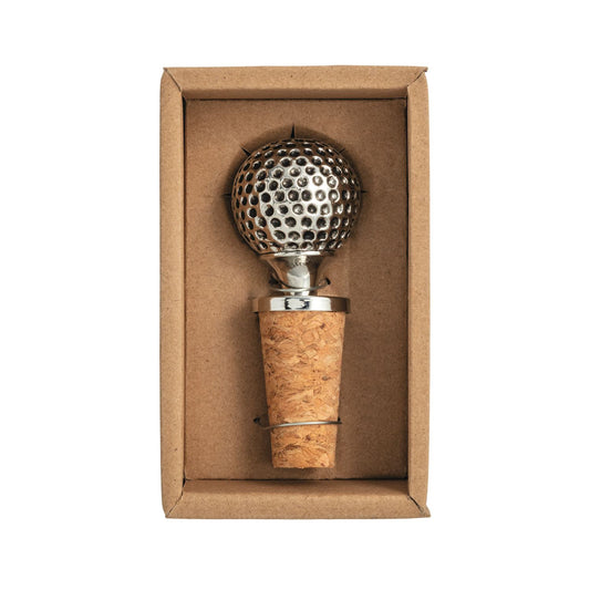 Ball Metal Bottle Stopper