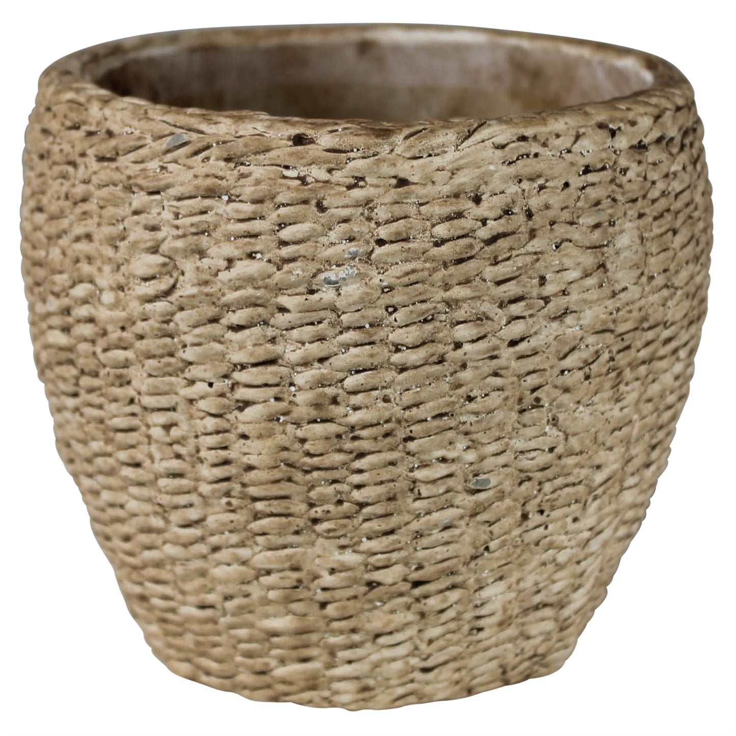 Cement Basket Cachepot