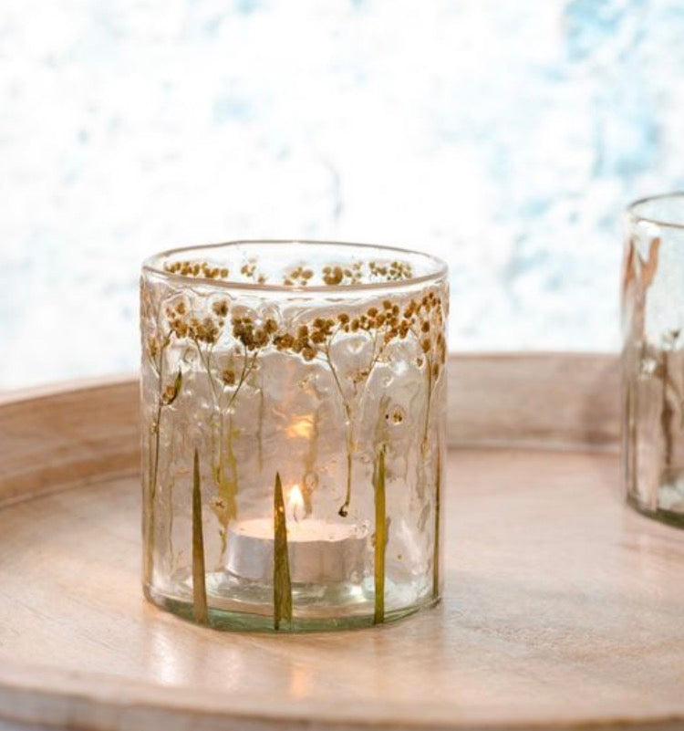 PRESSED BABY'S BREATH HURRICANE - SMALL