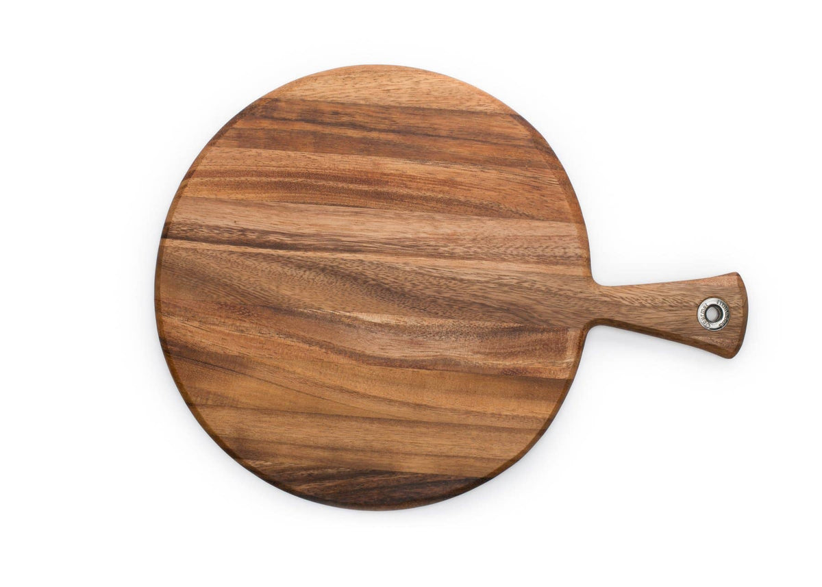 Ironwood Round Provencale Paddle Board, Acacia, 12" x 16"