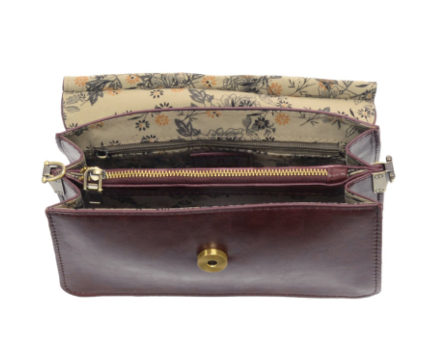 Mahogany Aria Ring Bag