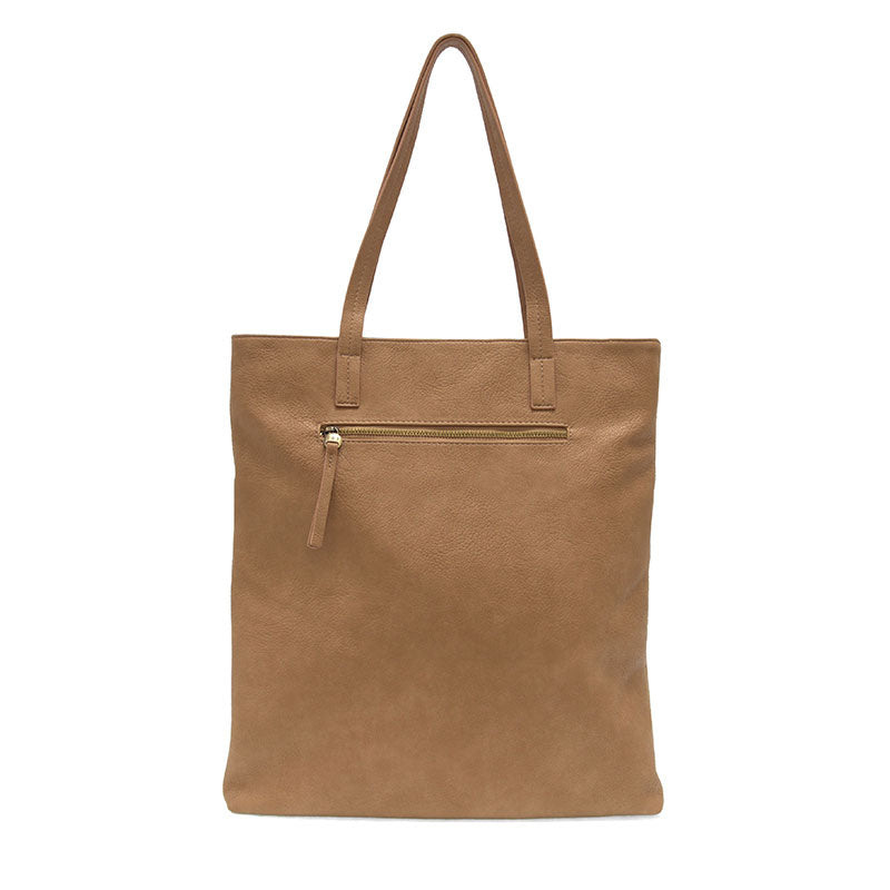 Camel Tabitha Front Slip Pocket Tote