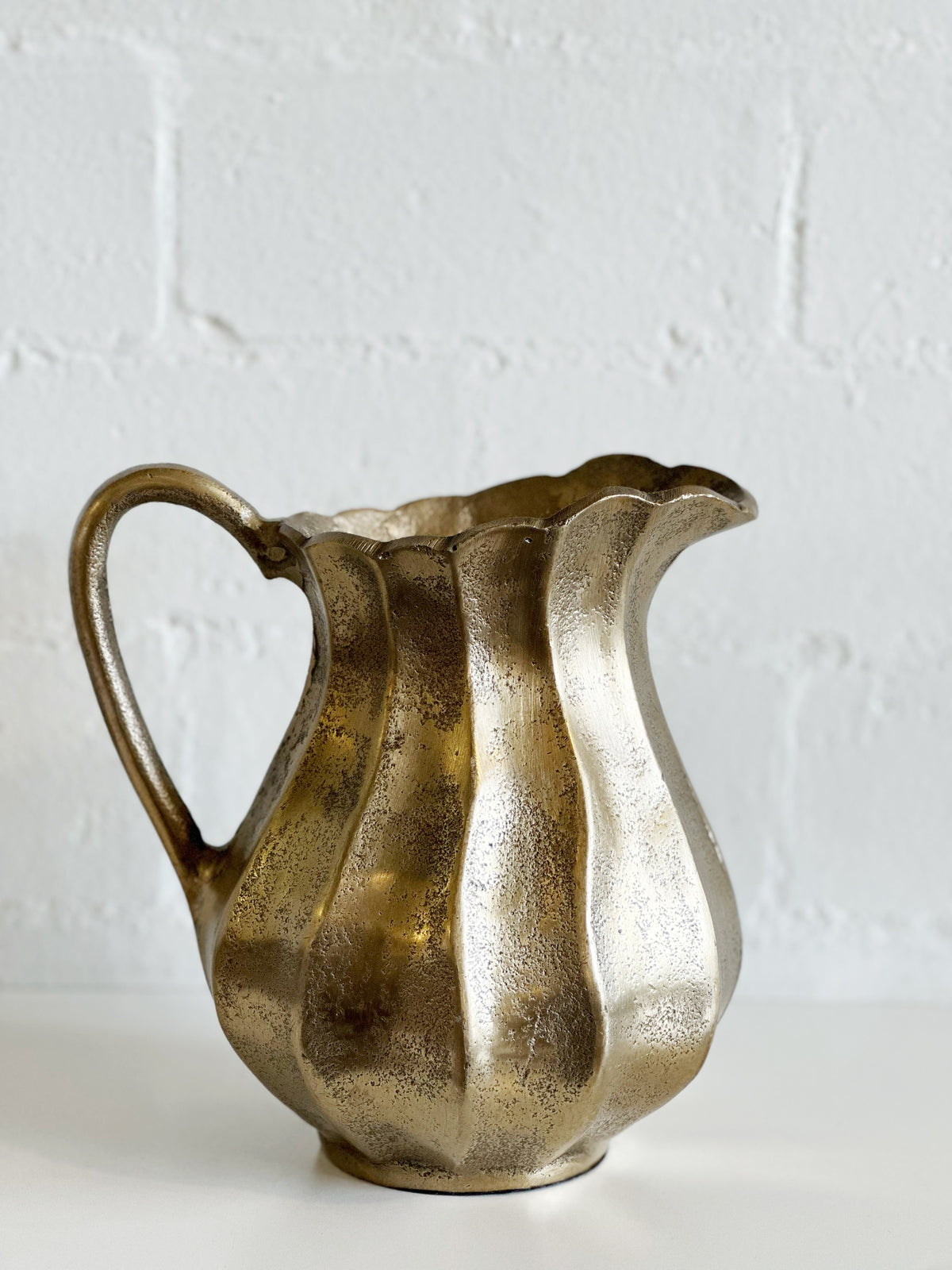 ANTIQUE STYLE GOLD PITCHER