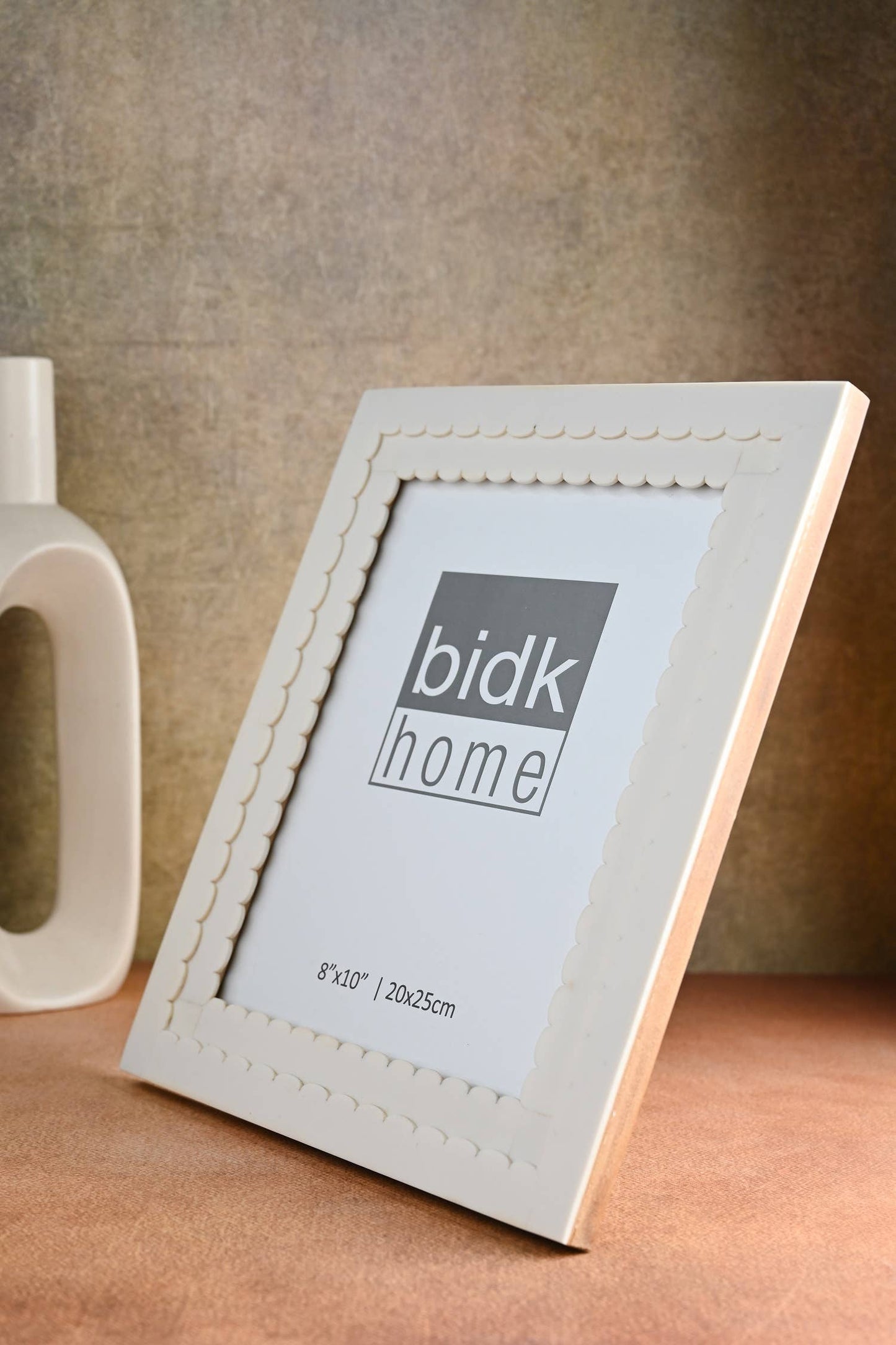 8x10” White Resin Picture Frame