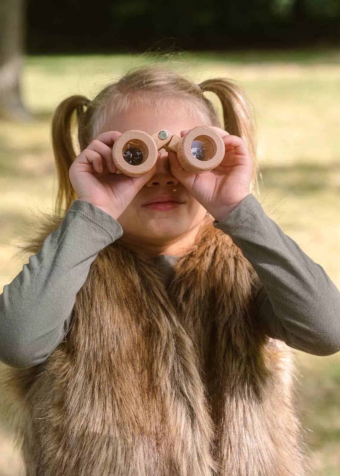 Explorer's Wooden Binoculars