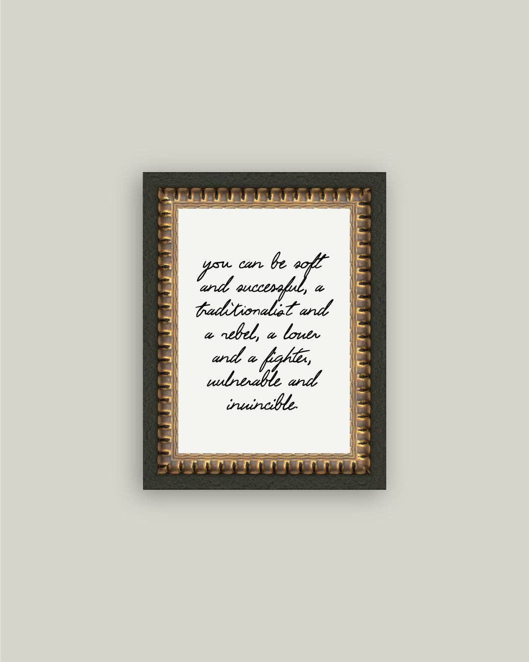You Can Framed Antique Art: 5x7