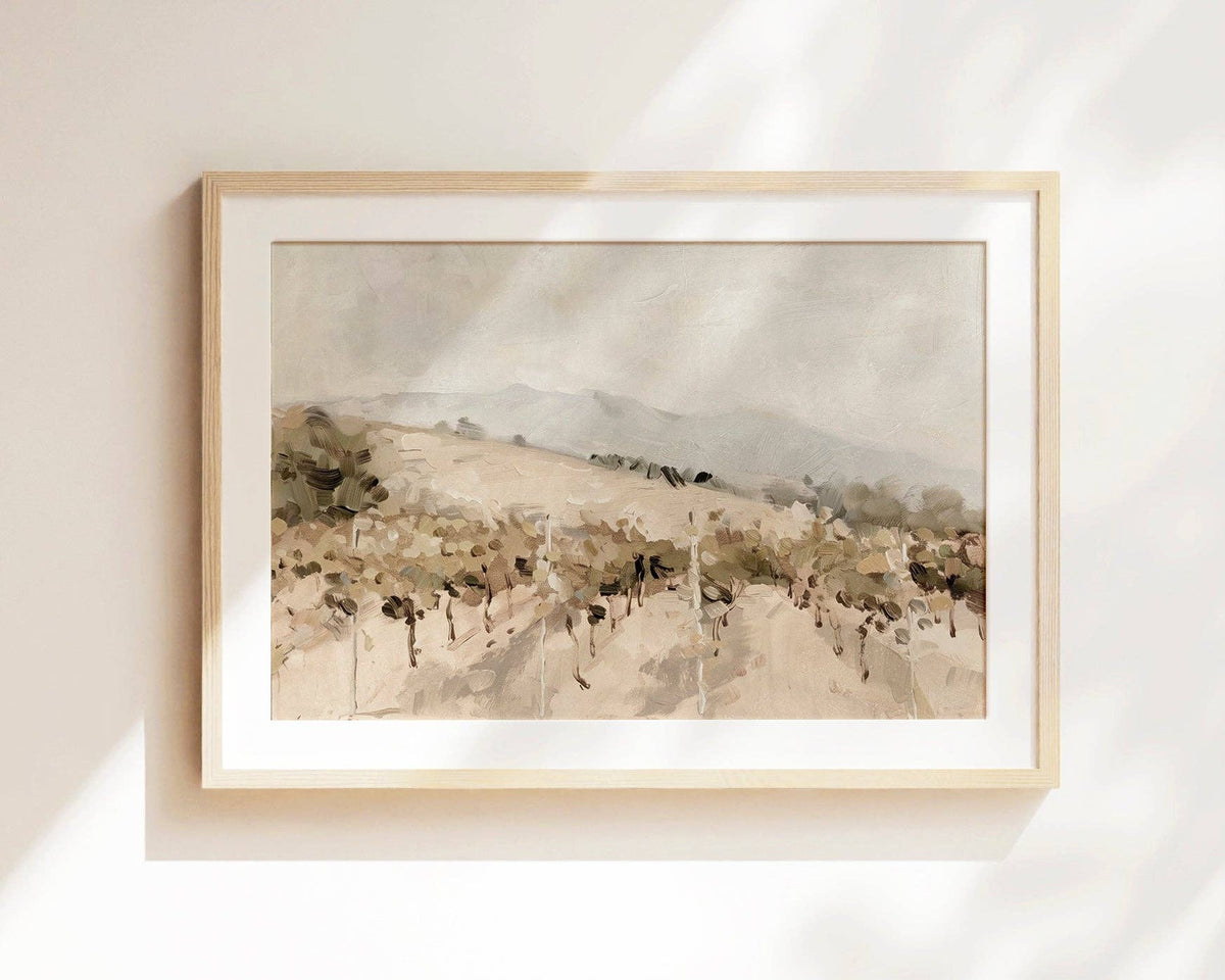 Vineyard - print: Print (unframed) / 8x10