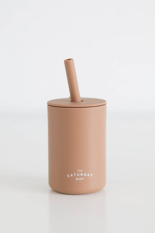 The Saturday Baby Silicone Straw Cup: Coco
