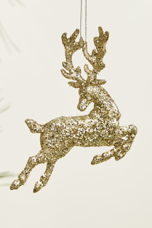 LEAPING DEER ORNAMENT