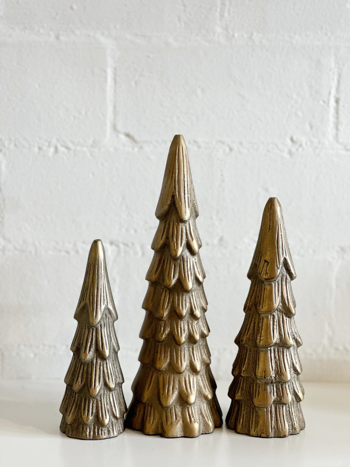 Antiqued Gold Brass Metal Tree
