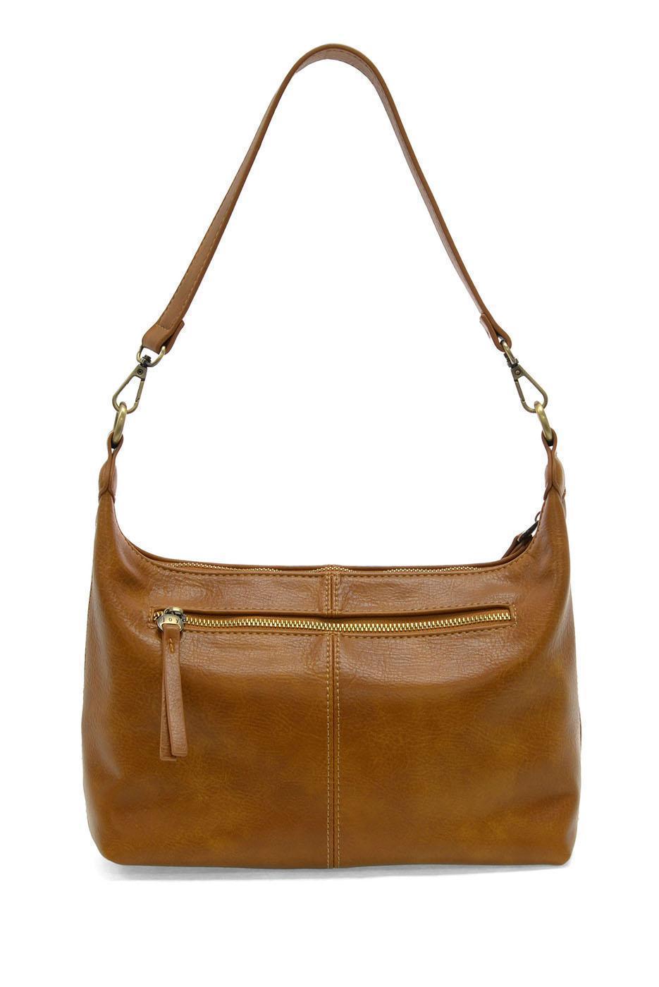 Danna Top Zip Crossbody -Dark Amber