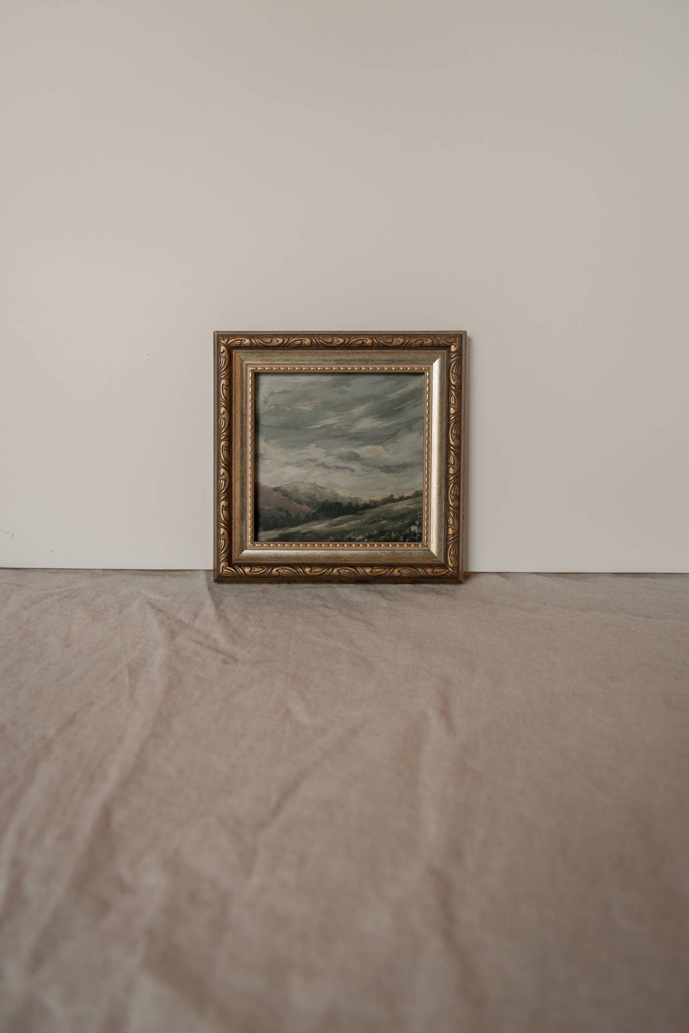 Antique Style Framed Art Print-Landscape-"My Mountains"