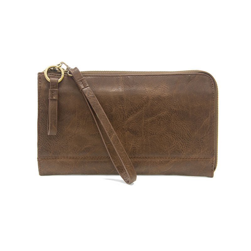 Dark Walnut Karina Convertible Wristlet & Wallet