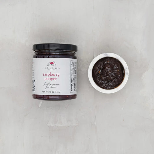 Raspberry Pepper Fruit Preserves
