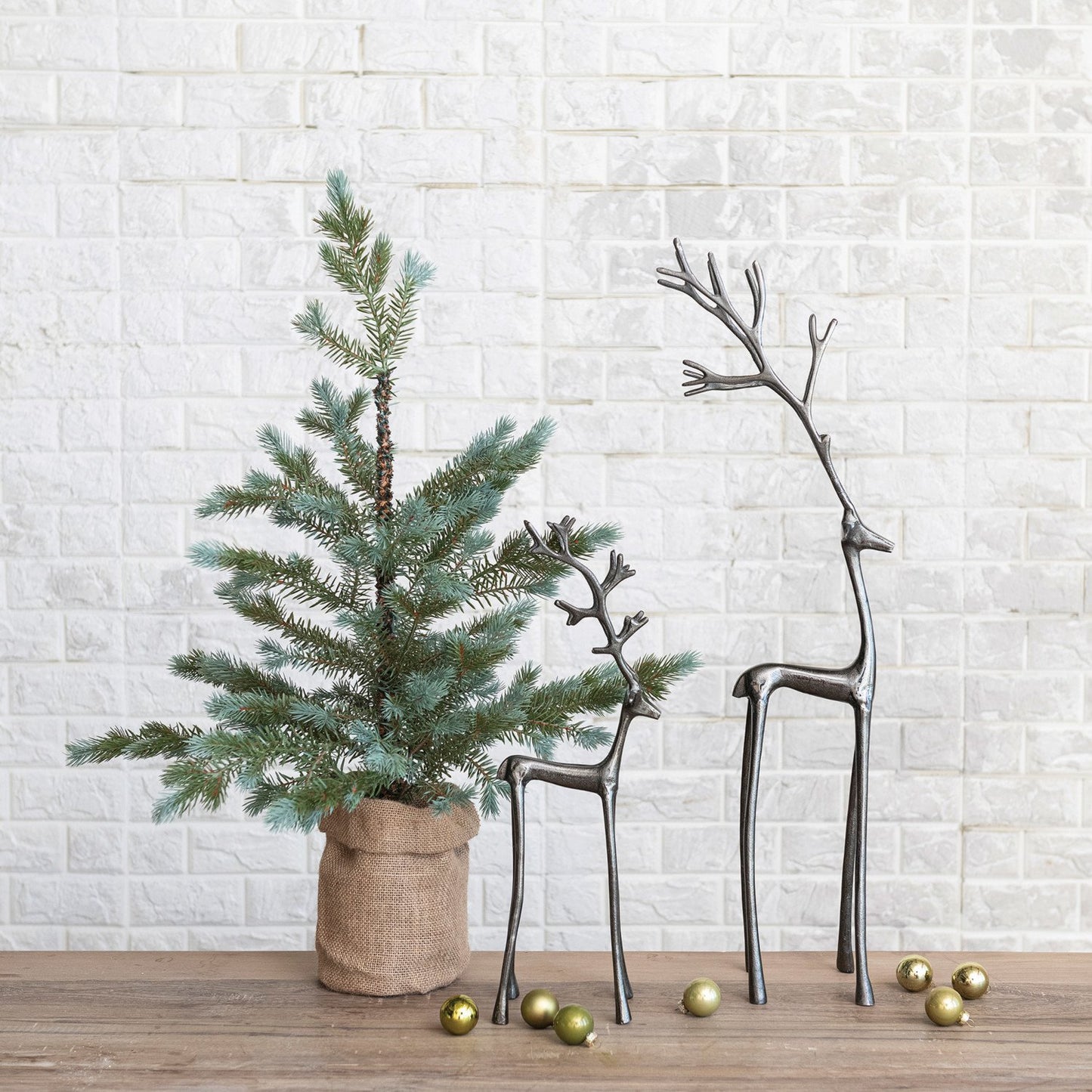 Gunmetal Aluminum Deer
