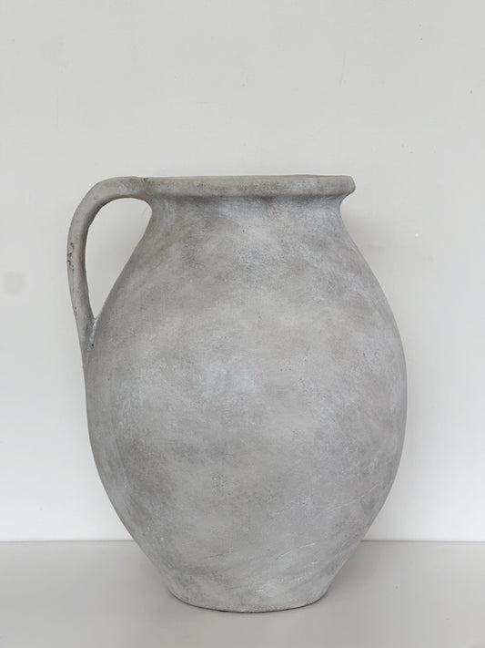 Heavy Pitcher Vase ~ Ash