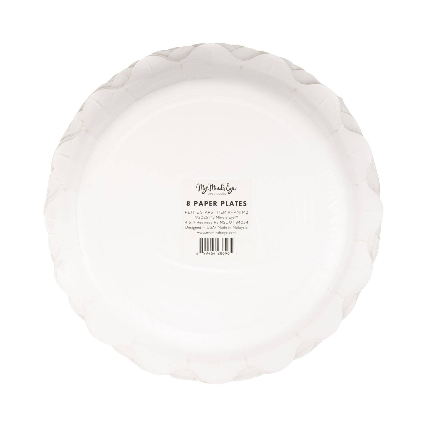 Hamptons Petite Stars 9" Paper Plate