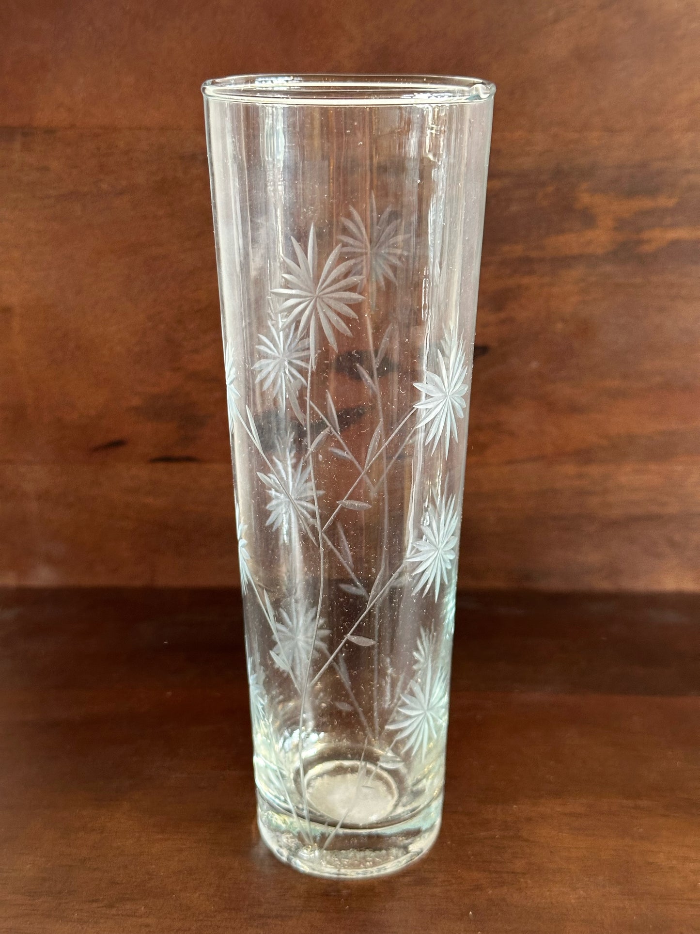 Hand-Blown Glass with Etched Botanicals