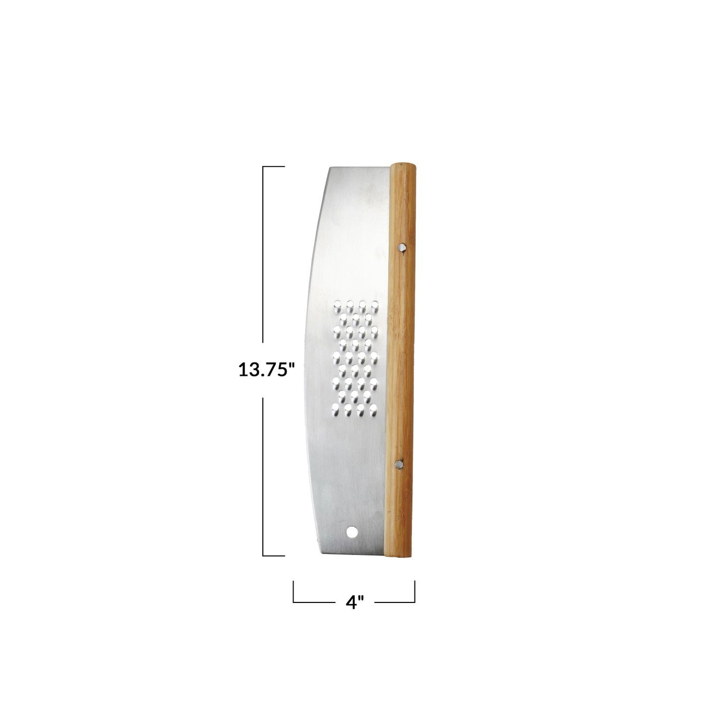 Stainless Steel Pizza Cutter w/ Grater