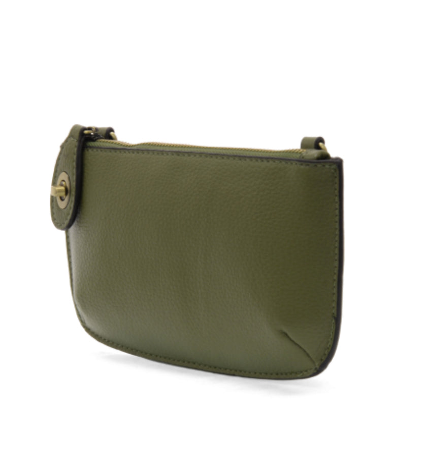 Olive Grove Mini Crossbody Wristlet Clutch