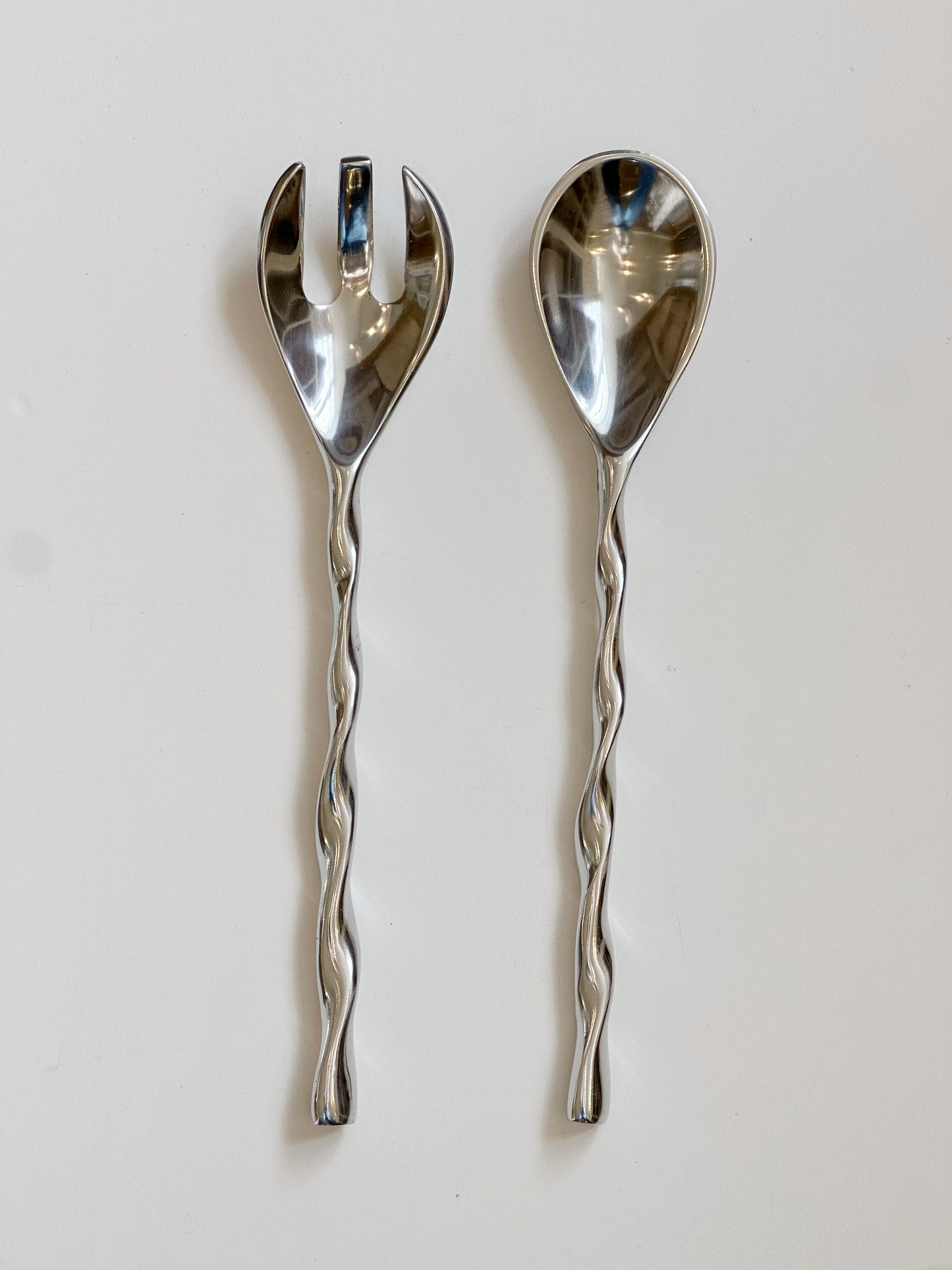 Twisted Aluminum Server Set