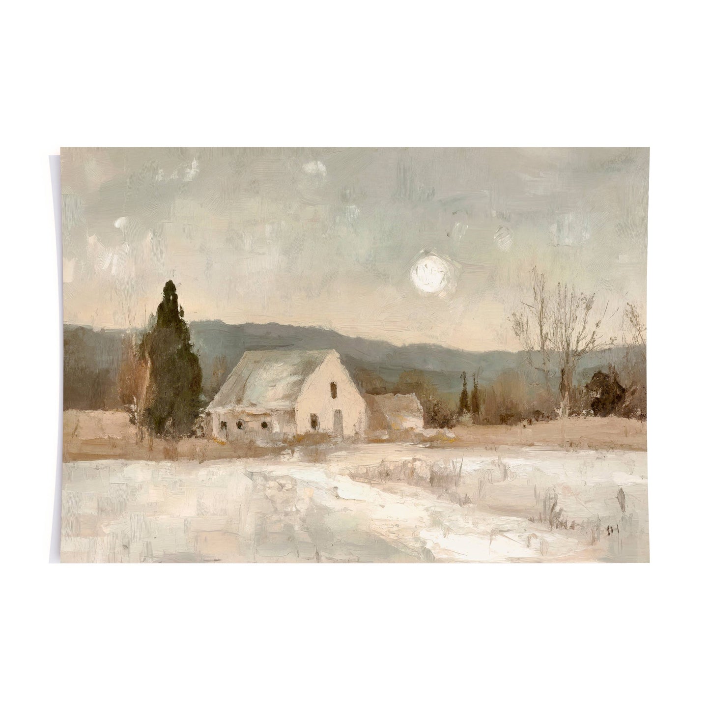 Moon To Mark The Season - print: Print (unframed) / 5x7