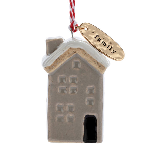 Family House Ornament