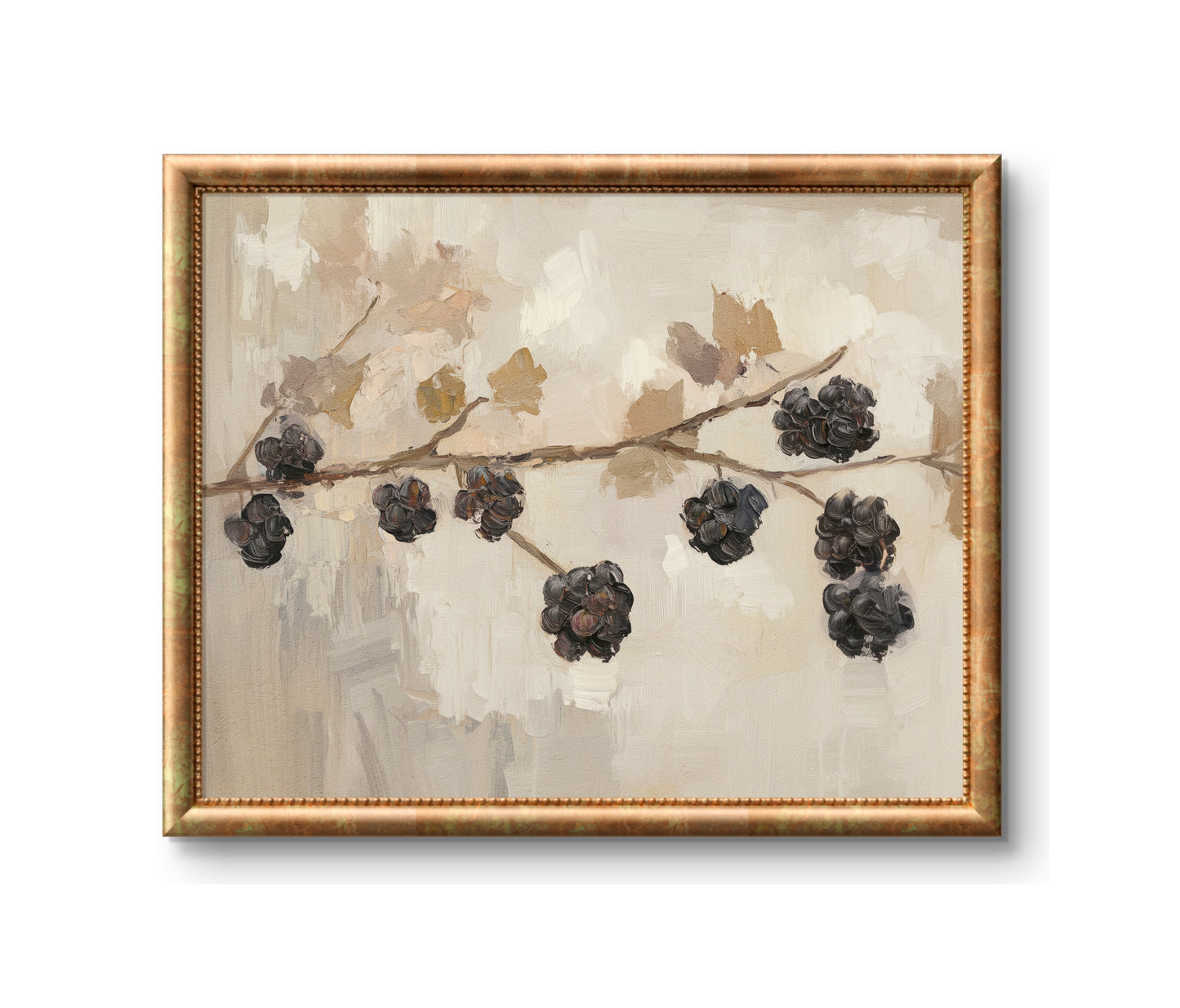Fruit of the spirit - Blackberries print: (unframed) /5x7