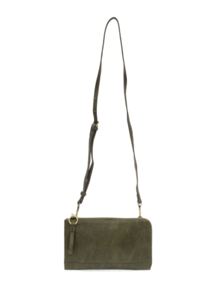 Dark Olive Karina Convertible Wristlet & Wallet