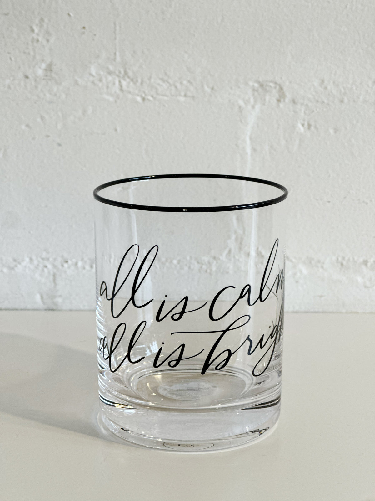 All is Calm Cocktail Glass