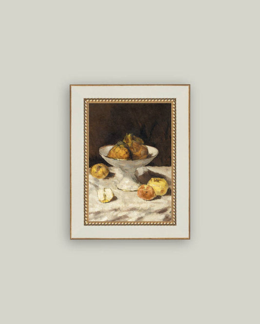 Pears Still Life: Framed Art 4x6