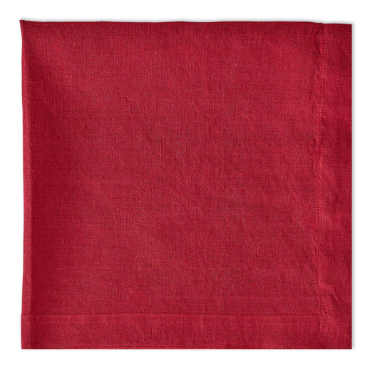 Cranberry Linen Napkin