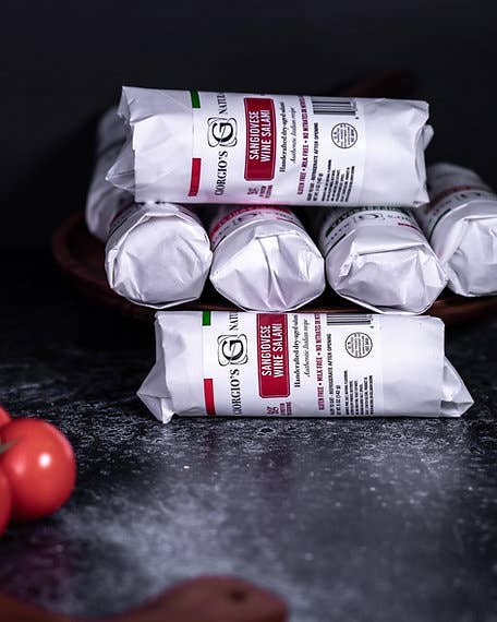 Sangiovese Wine Salami  - All Natural