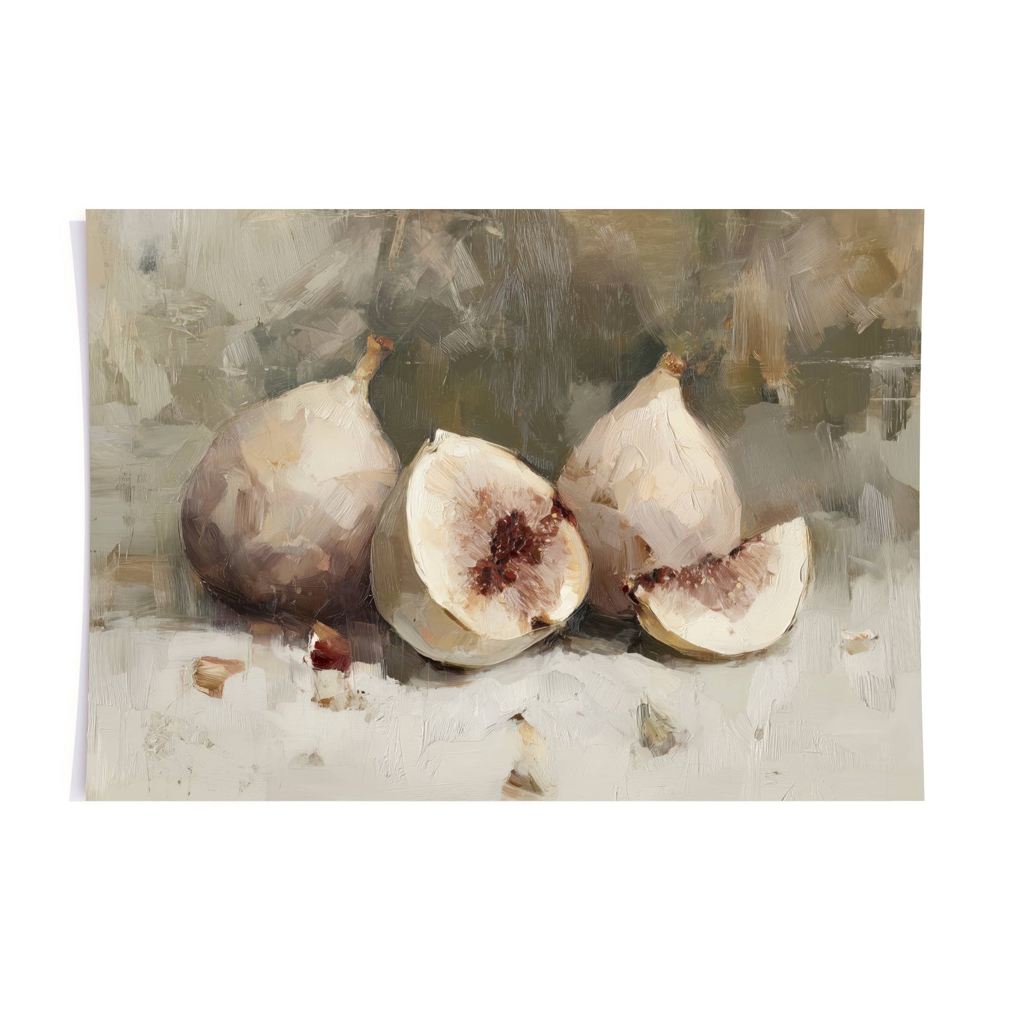 White Figs - print : Print (unframed) / 5x7