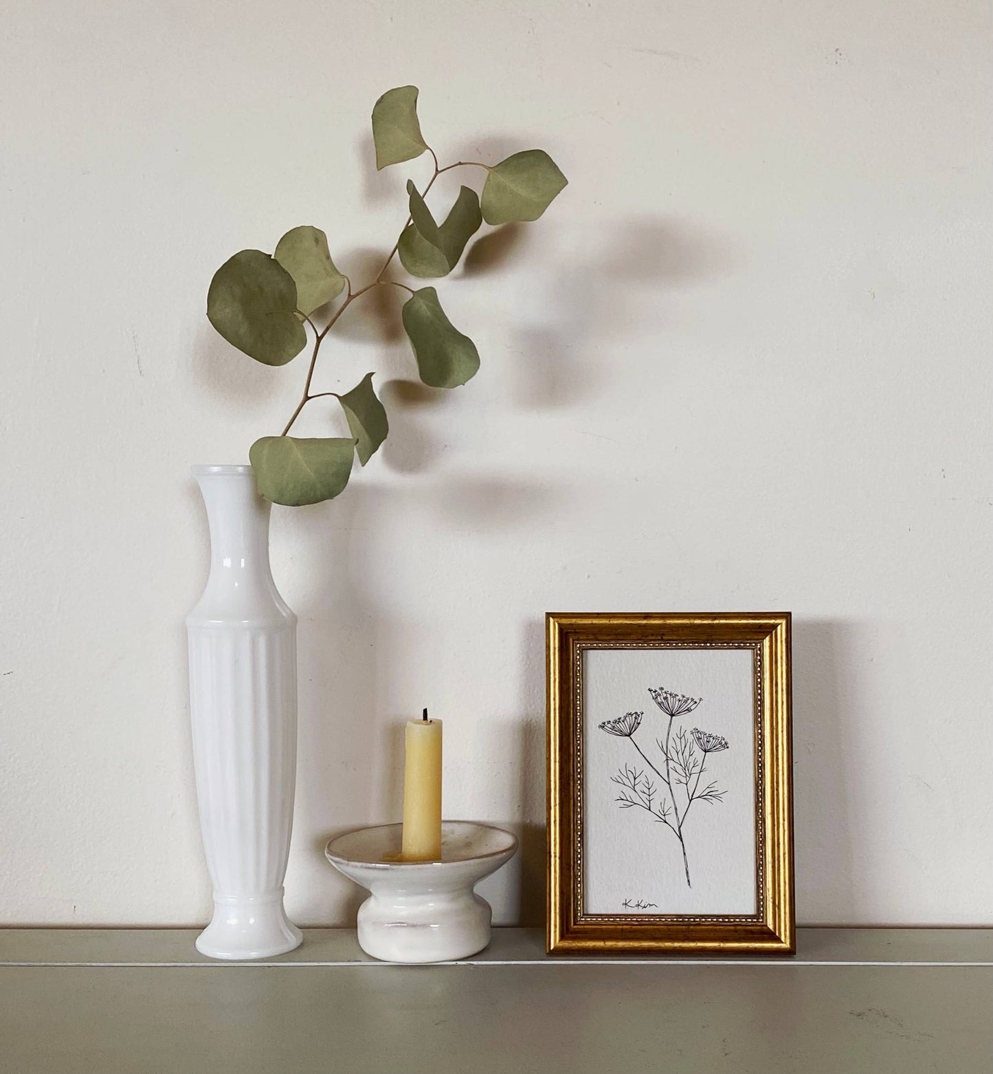 LES FLEURS II - Art Print 4x6(unframed)