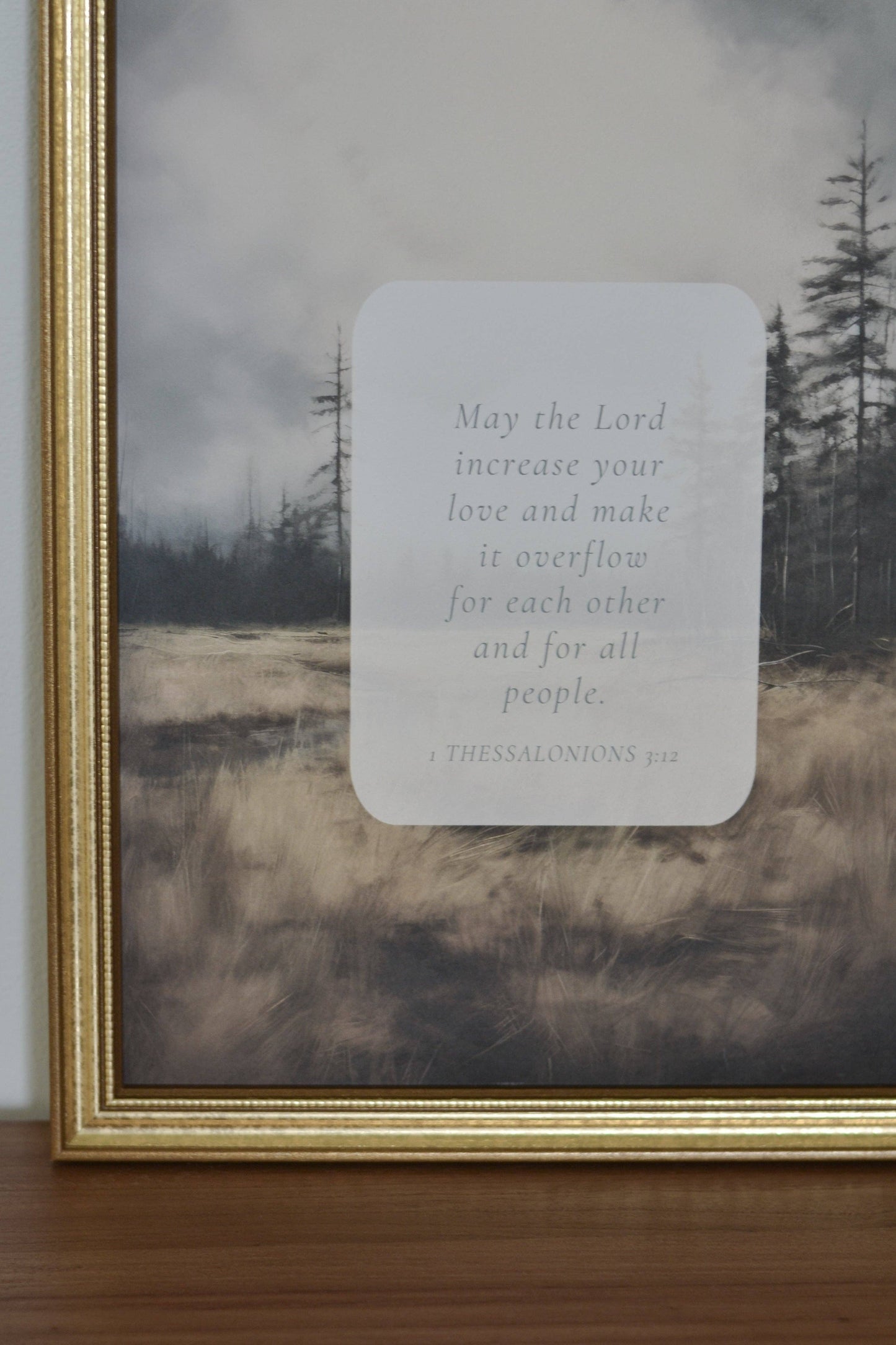Love That Overflows Artwork: Print Only / 5x7