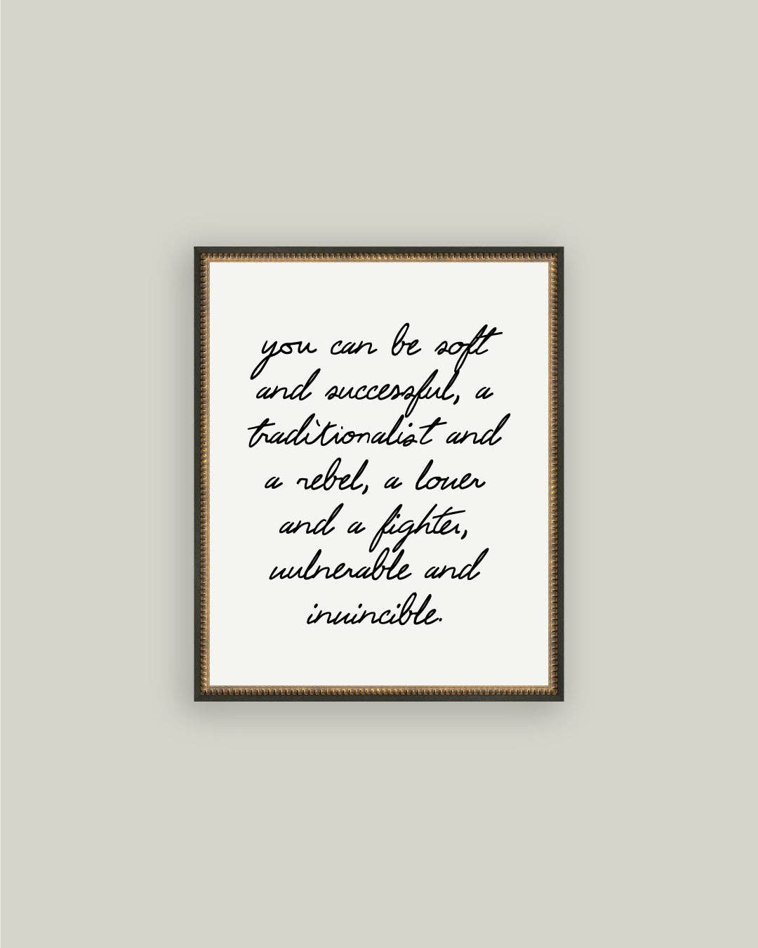 You Can Framed Antique Art: 5x7