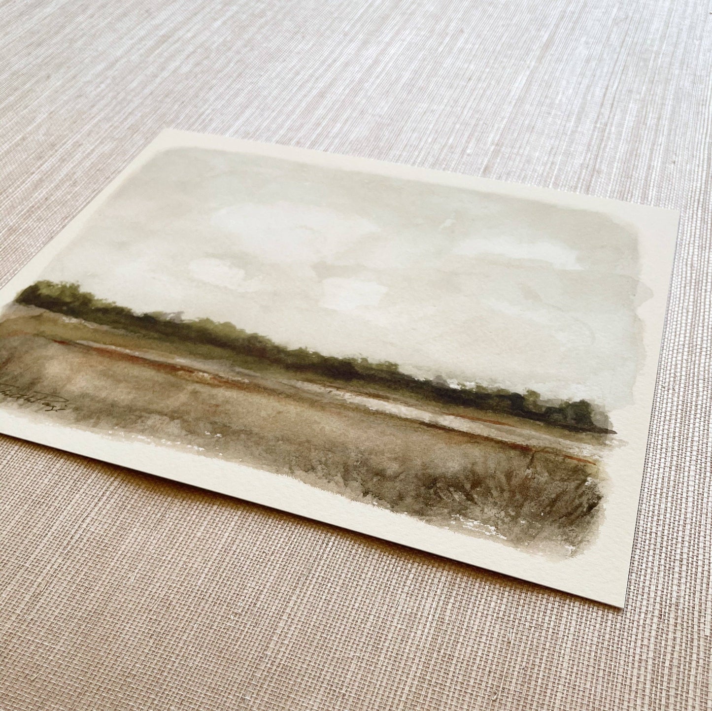 Take Me Home Vol. VI - Watercolor Giclée Paper Print: 8 x 10"