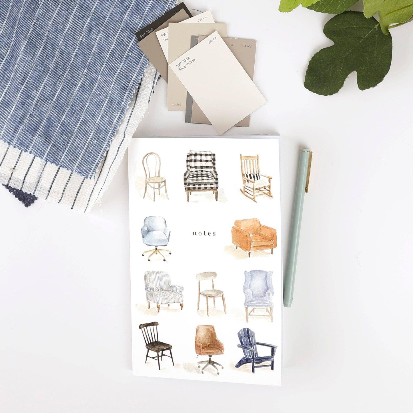 Everyday notebook soft touch lined: Chairs